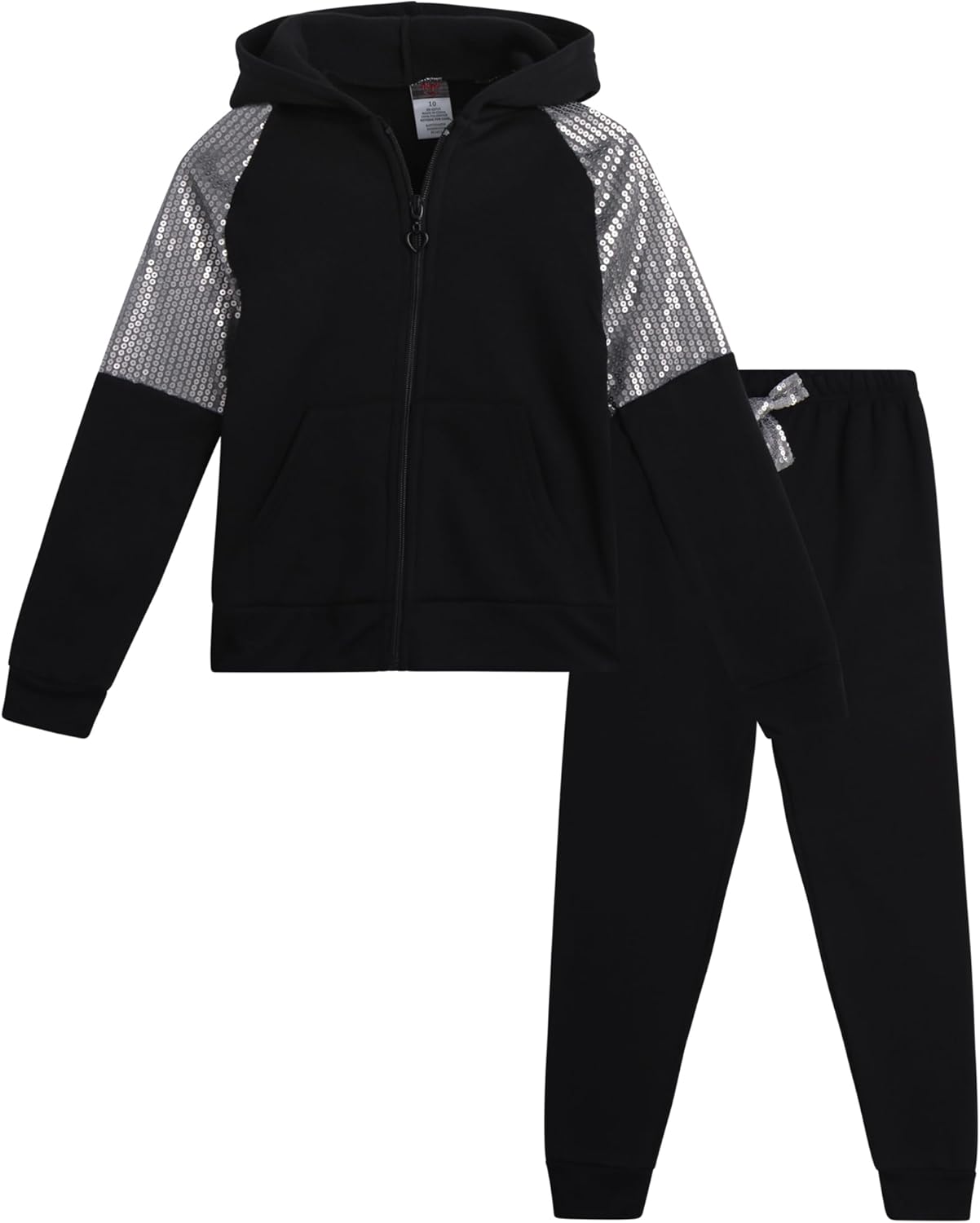 Soft Stretchy Girls Jogger Set