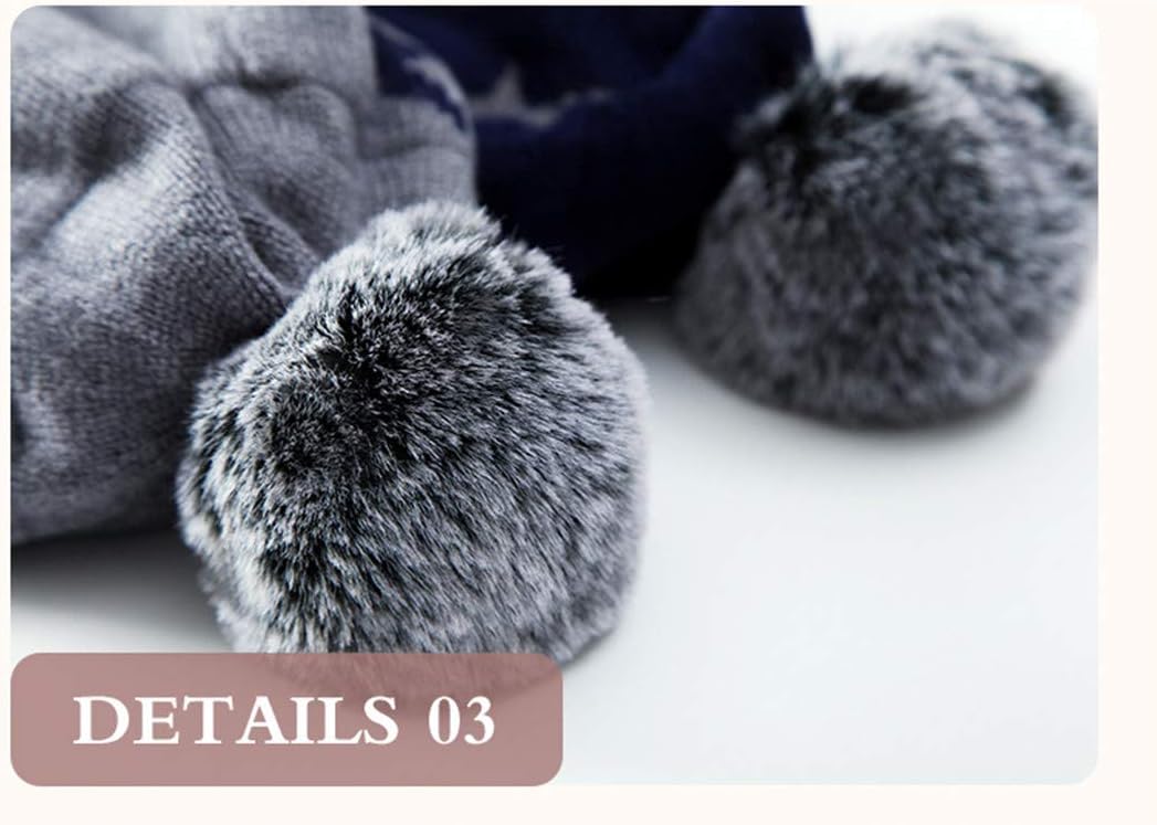 WxllzlifeKids Winter Knitted Hat for Boys and Girls