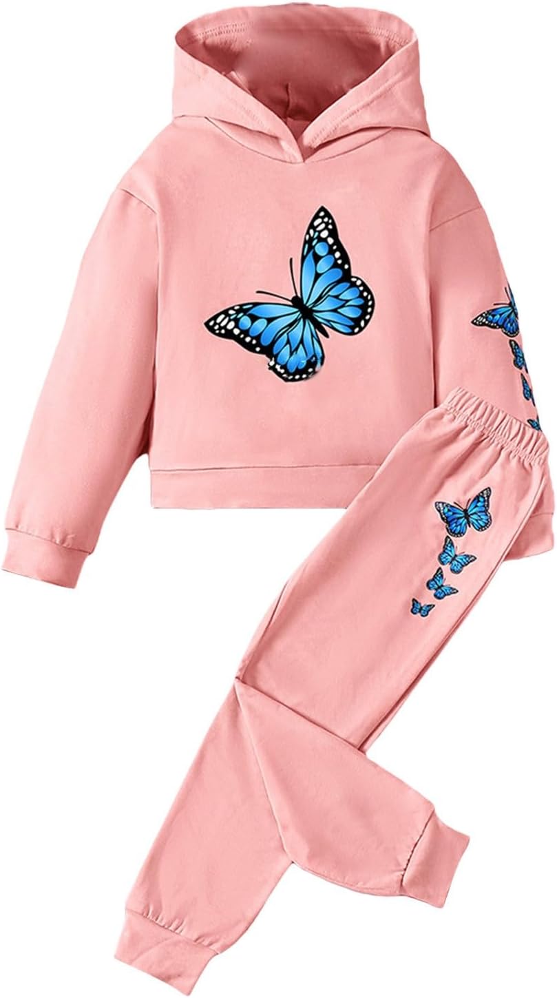 Cozy Jr Girl-Hoodie Set