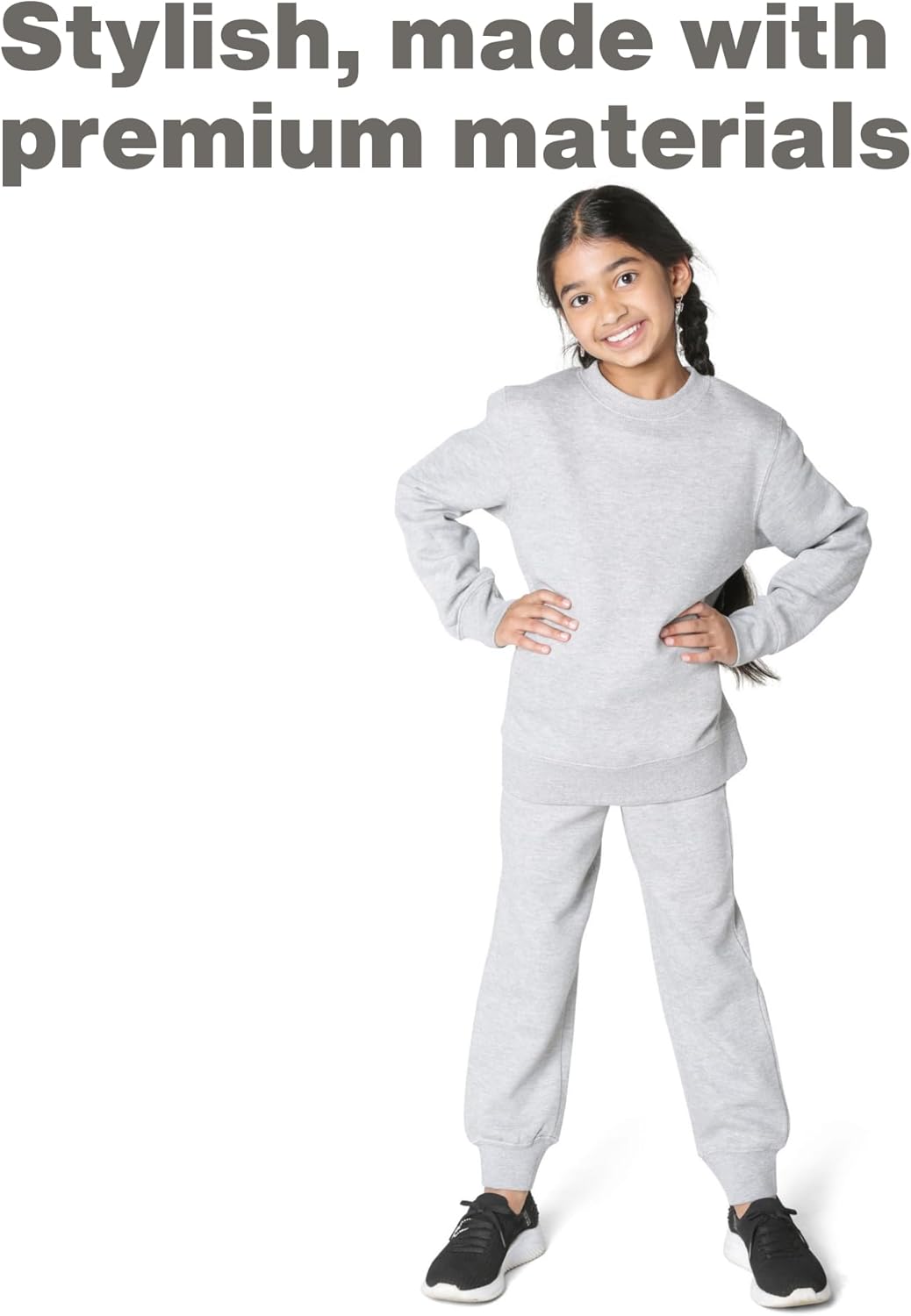 Everyday Kids Cotton Fleece Jogger Pants