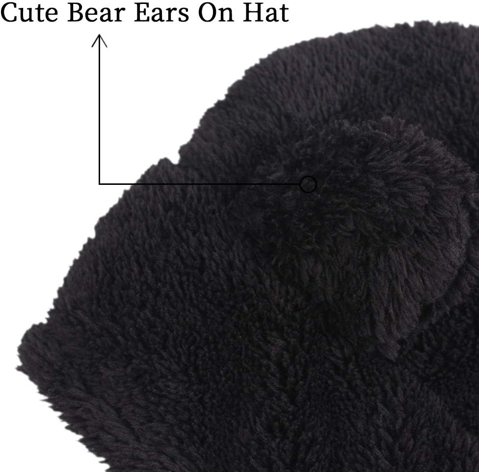Winter Warm Baby Girls Hat 6M-7T _rf