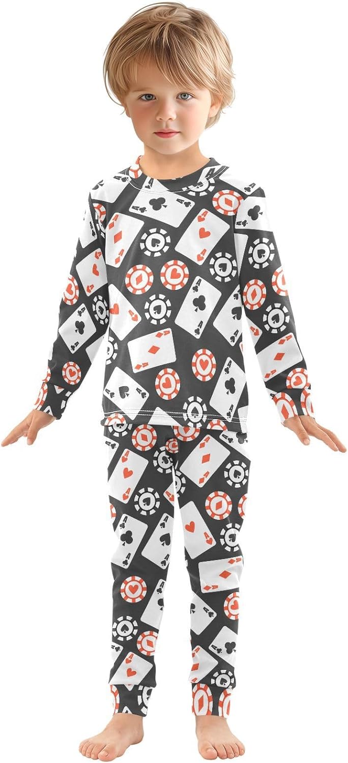 WIFIU 2 Piece Pajama Set for Kids 18M-8Y 1