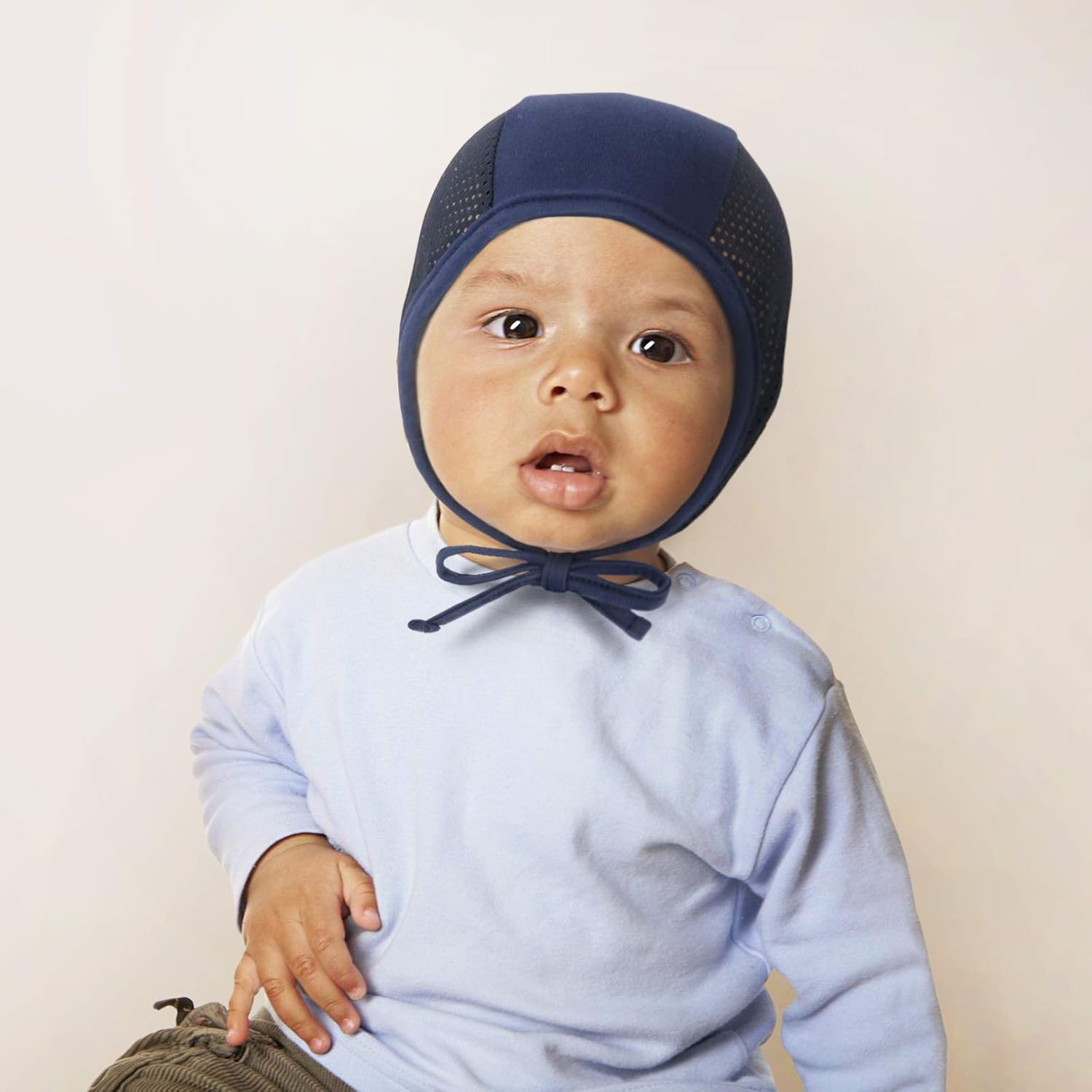 JELLYTREE Baby Bonnet for Toddler Boys Girls - breathable and UV Protection