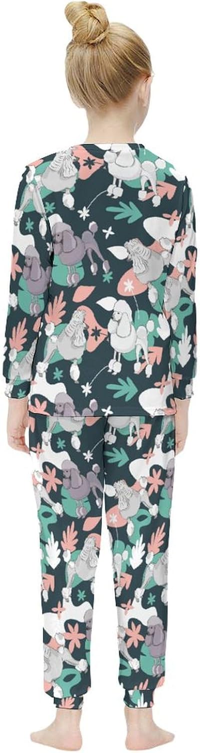 Meiko Girls Red Christmas Pattern Base Layer Set