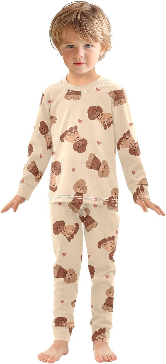 Soft Cotton Pajamas for Kids 18M-8Y Migration-Ready Sleepwear