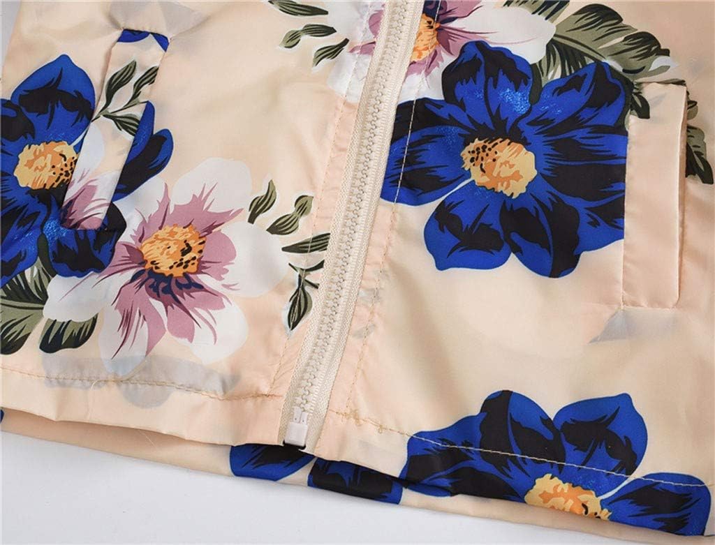 Cute Floral Hoodie Jacket for Girls - Winter Essentials
