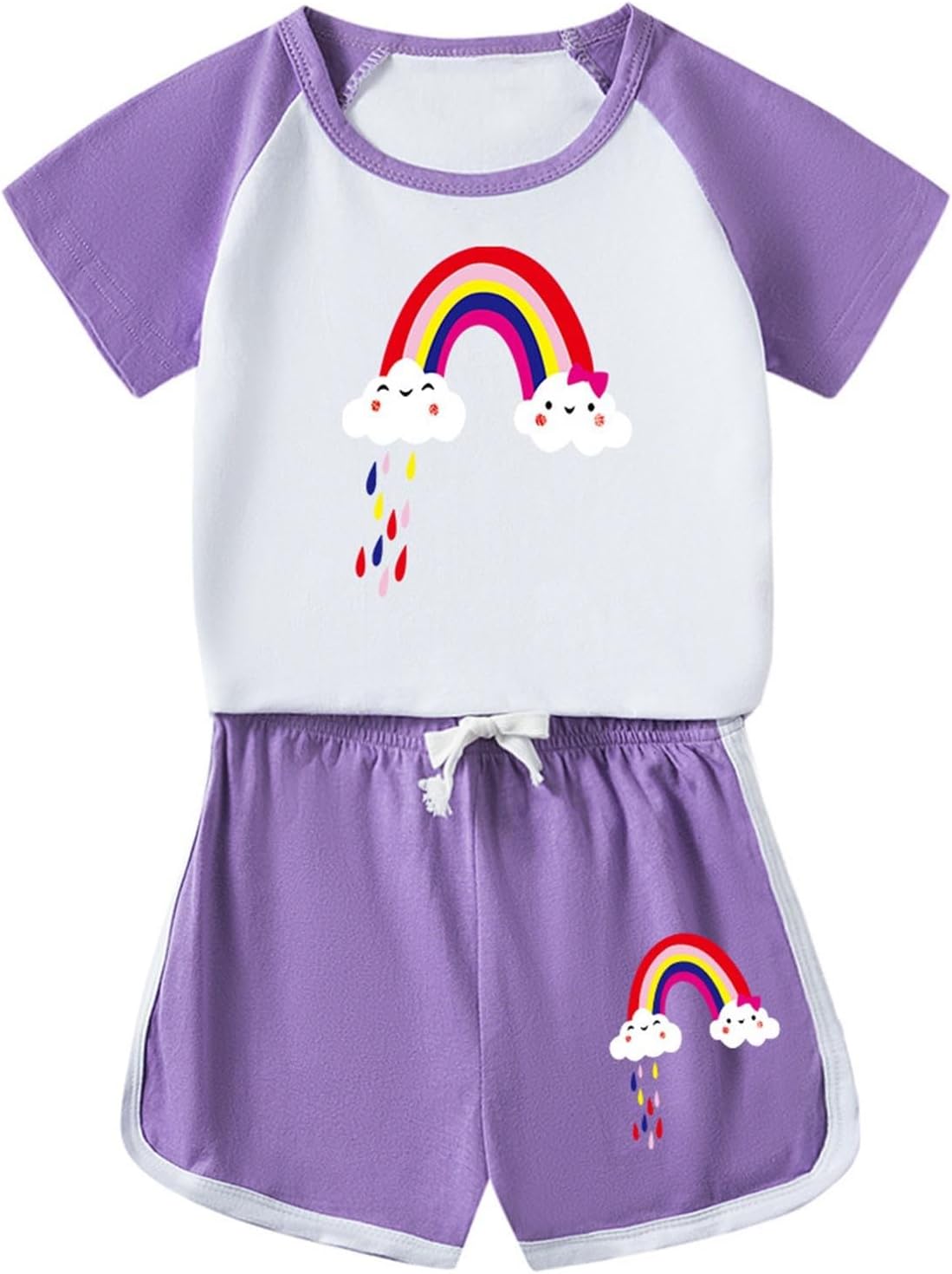 Cute Rainbow Tracksuit for Toddlers