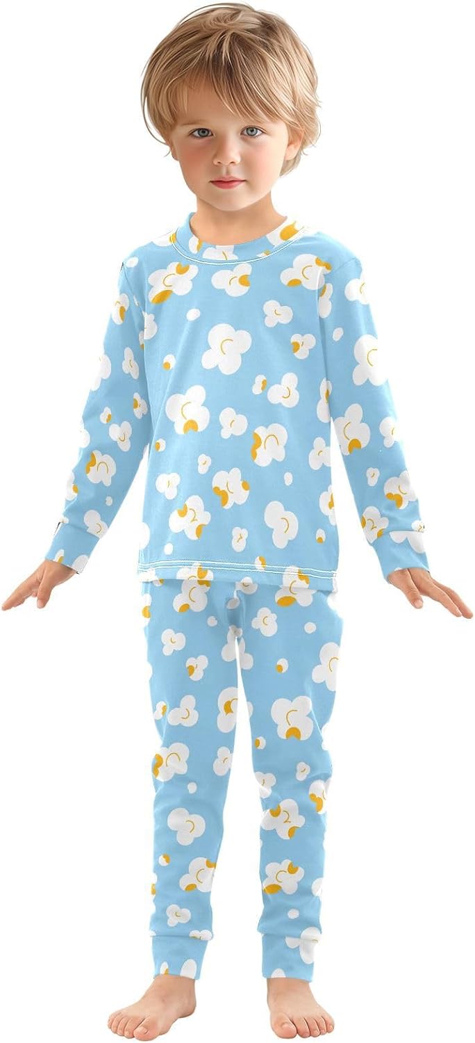 Comfort Pajama Sets Soft Cotton 2-Piece Sleepwear for Kids
