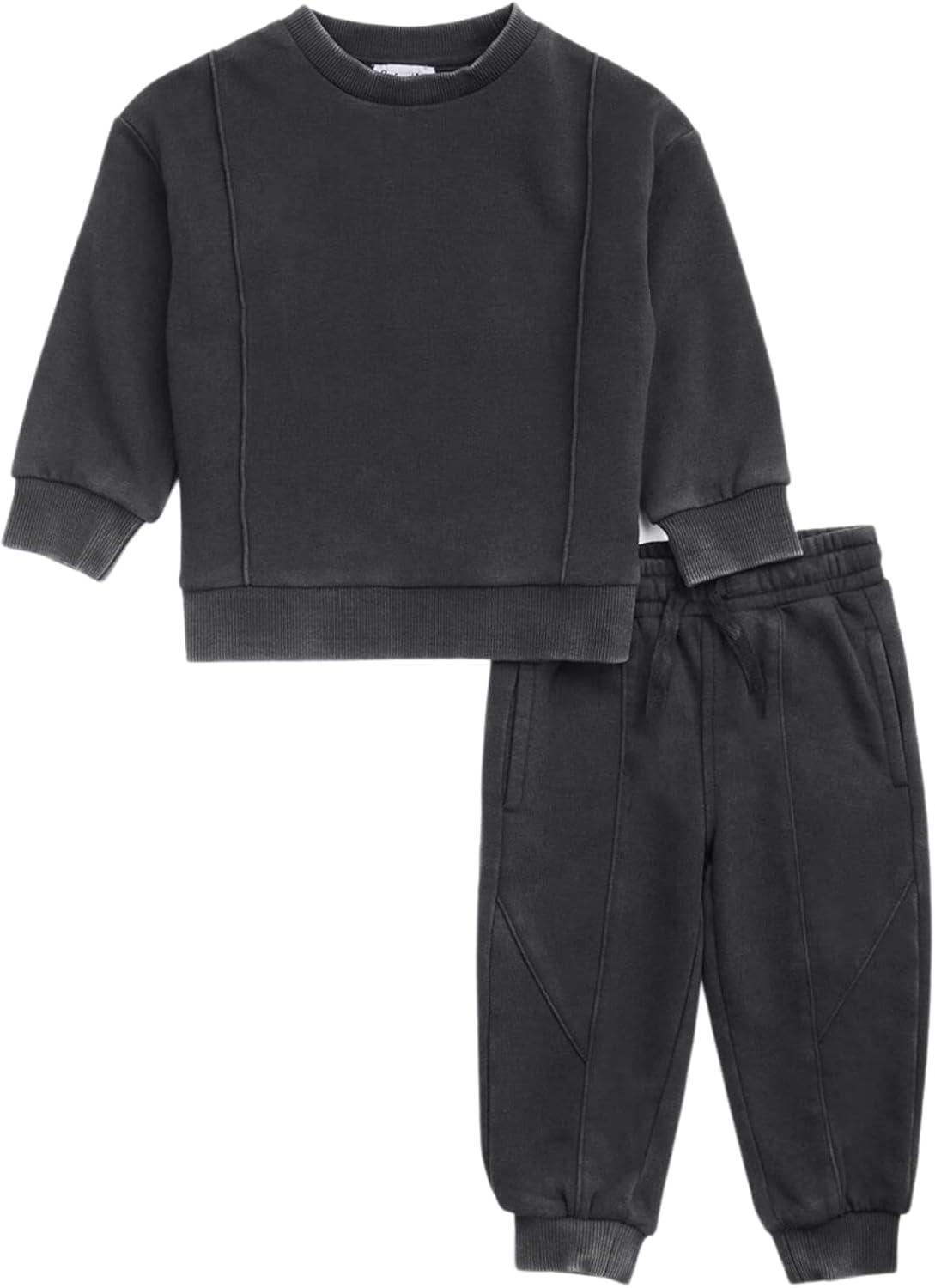 Splendid Washed long sleeve sweatshirt pants set for baby boys