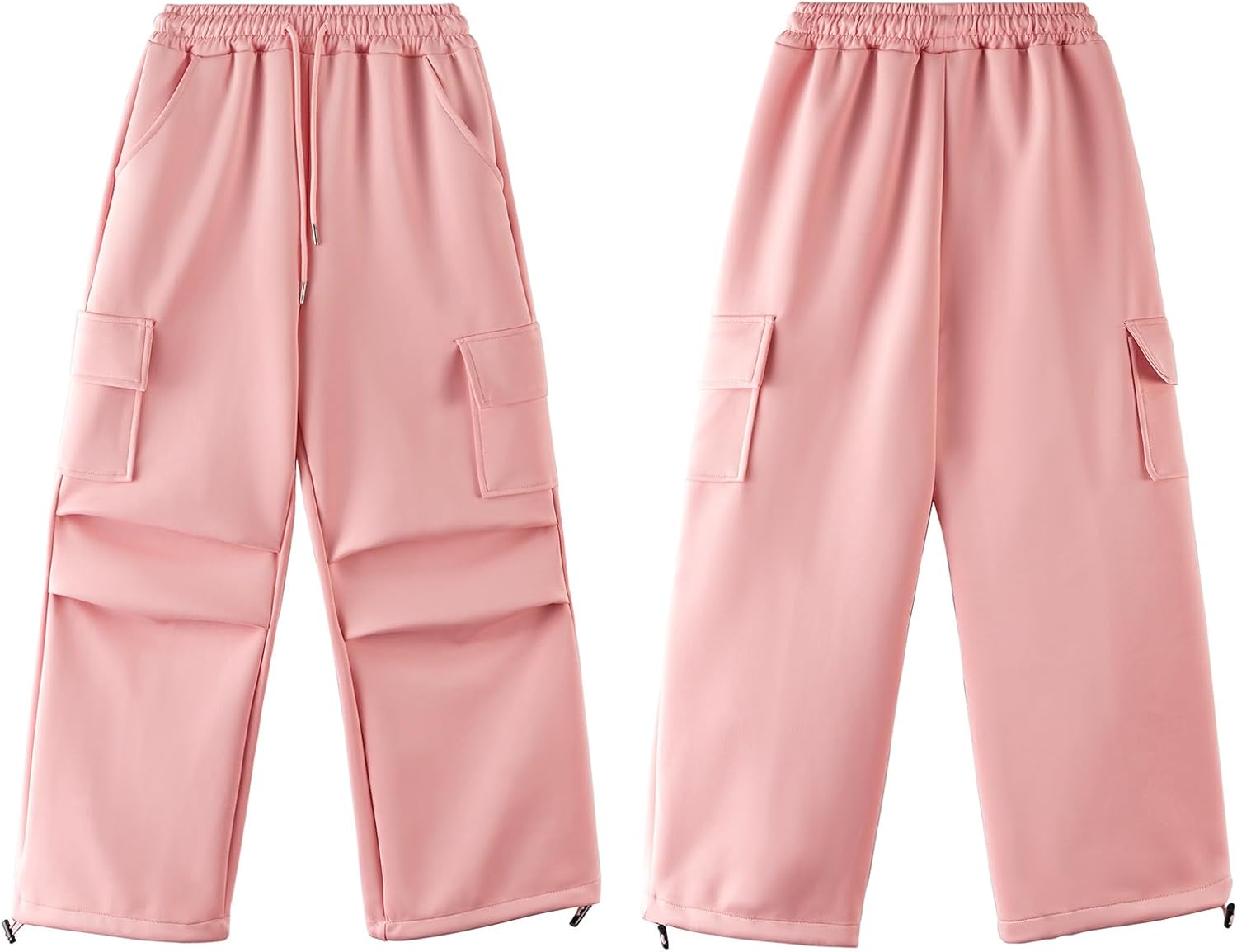 Stylish Wide Leg Cargo Pants for Girls 4-14