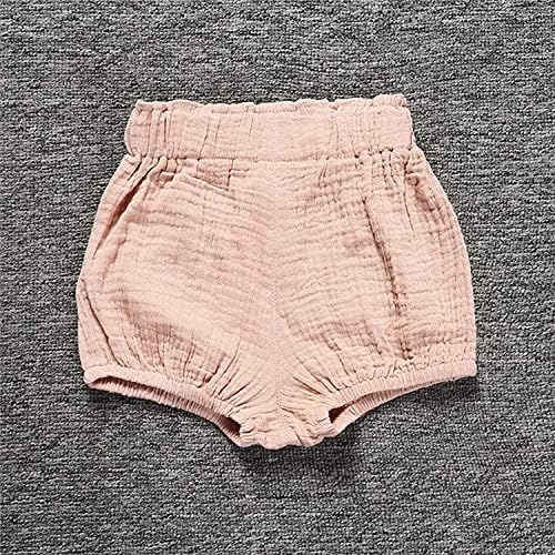 EISHOW 3PC Cotton Linen Shorts for Babies