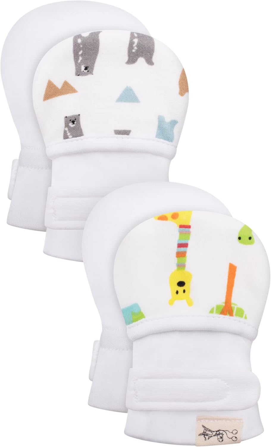 Adjustable Hand Mittens for Newborns