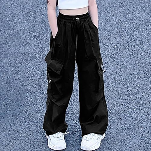 High Waist Cargo Leggings for Girls