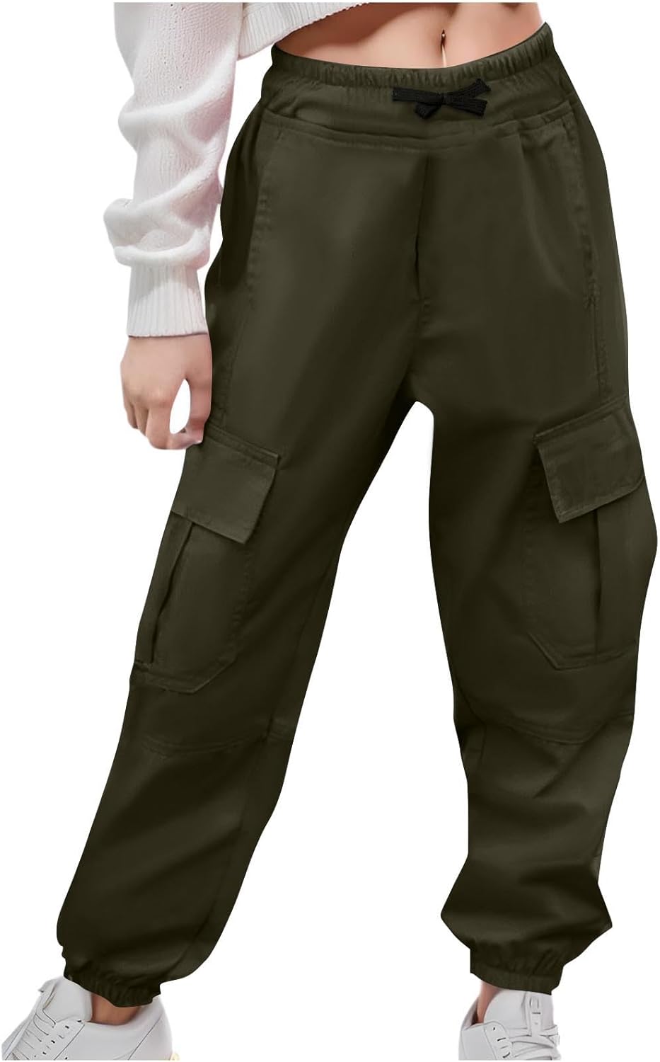 TANGNADE Girls Cargo Joggers
