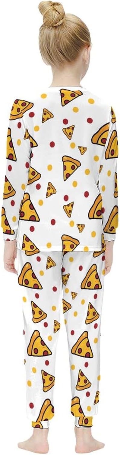 Girls Thermal Pajama Set Long Johns Thermal Top by Meiko