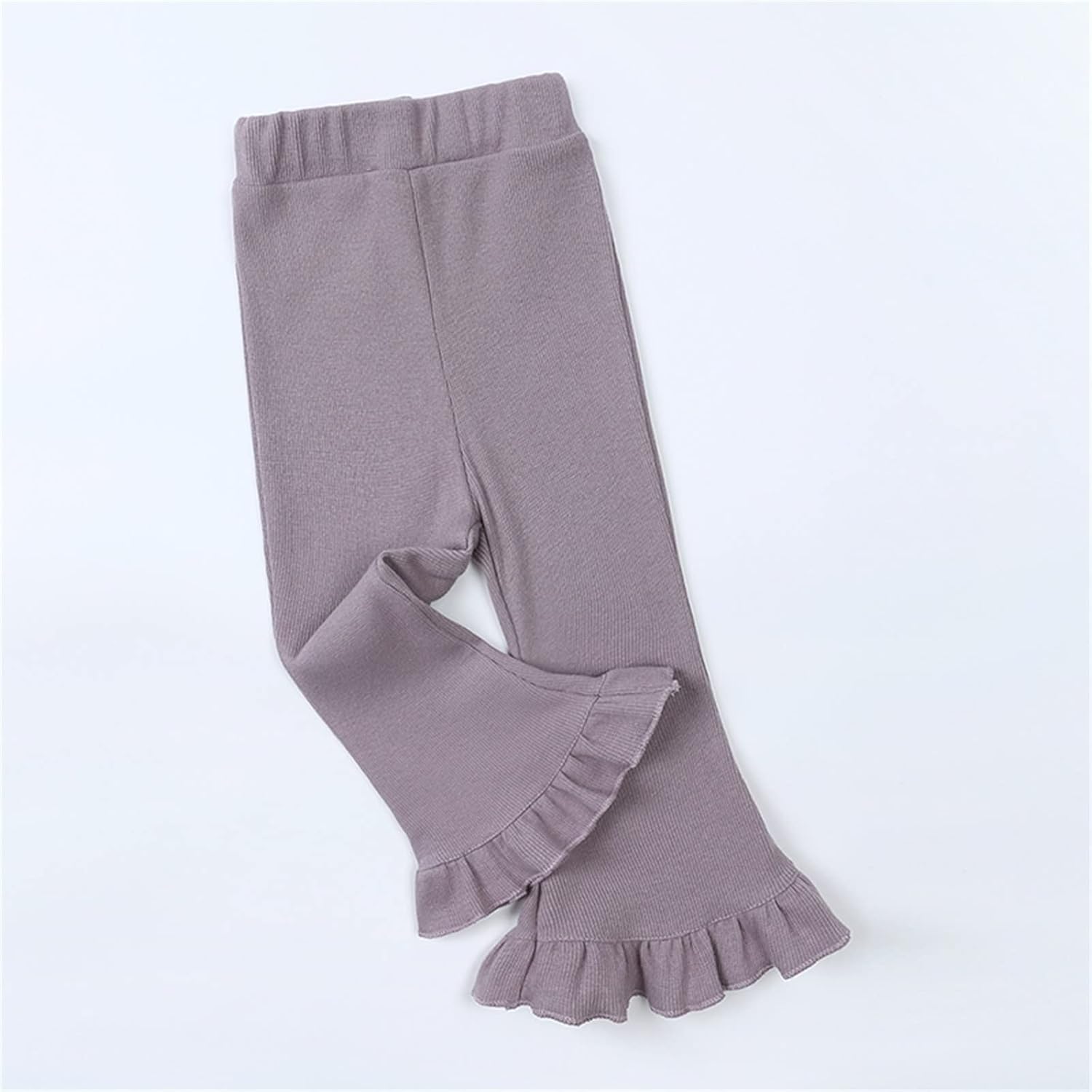 Flared Slim Ruffle Bell Bottoms