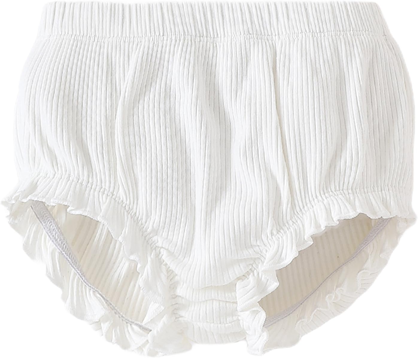 Perfect Summer Cuts for Baby Girls 3-Pack Bloomers with Ruffle Design