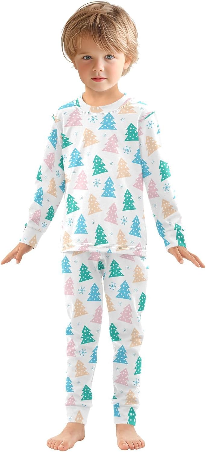 Moisture-Cooled Soft Cotton Pajamas 18M-8Y Sleepwear