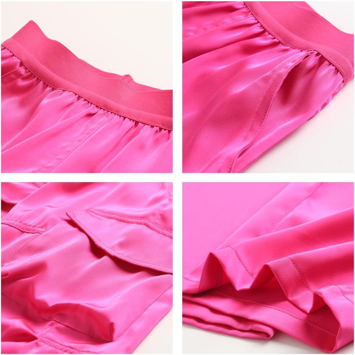 Lightweight Silky Jogger Pants for Girls Kids Toddler