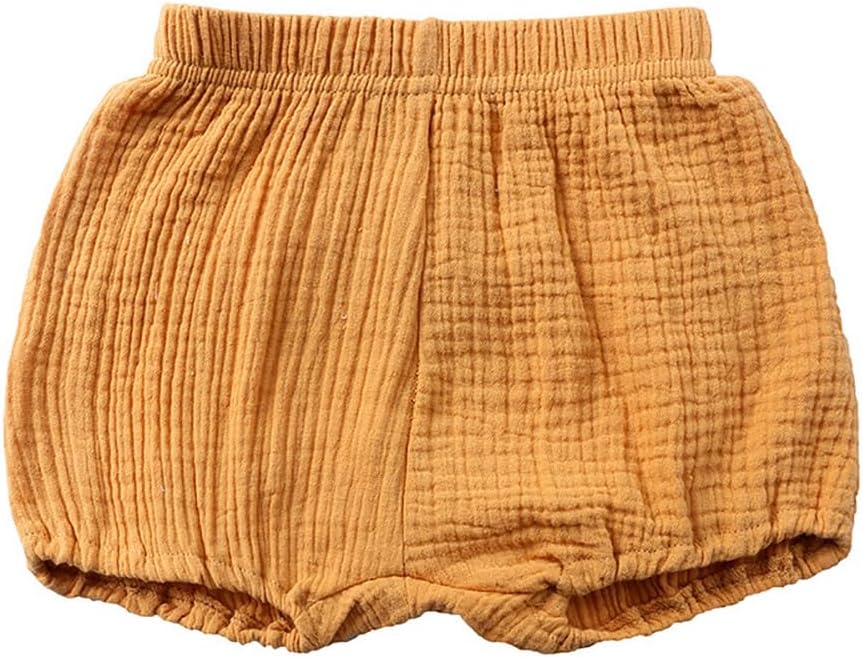 RUKOSU Baby Unisex Cotton Linen Shorts