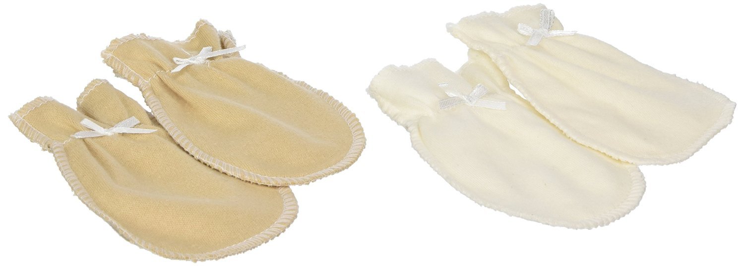 Organic Cotton Newbornmittens made to keep them cozy