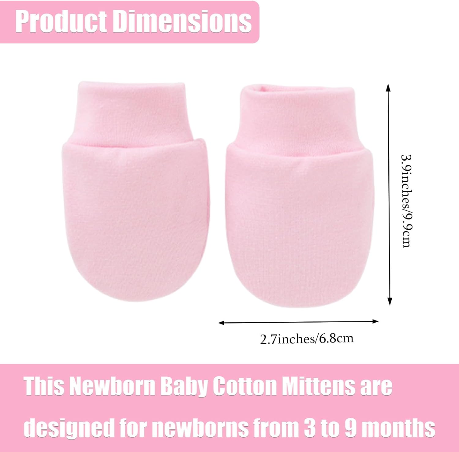 Newborn Baby Mittens Gloves Hand Mitten