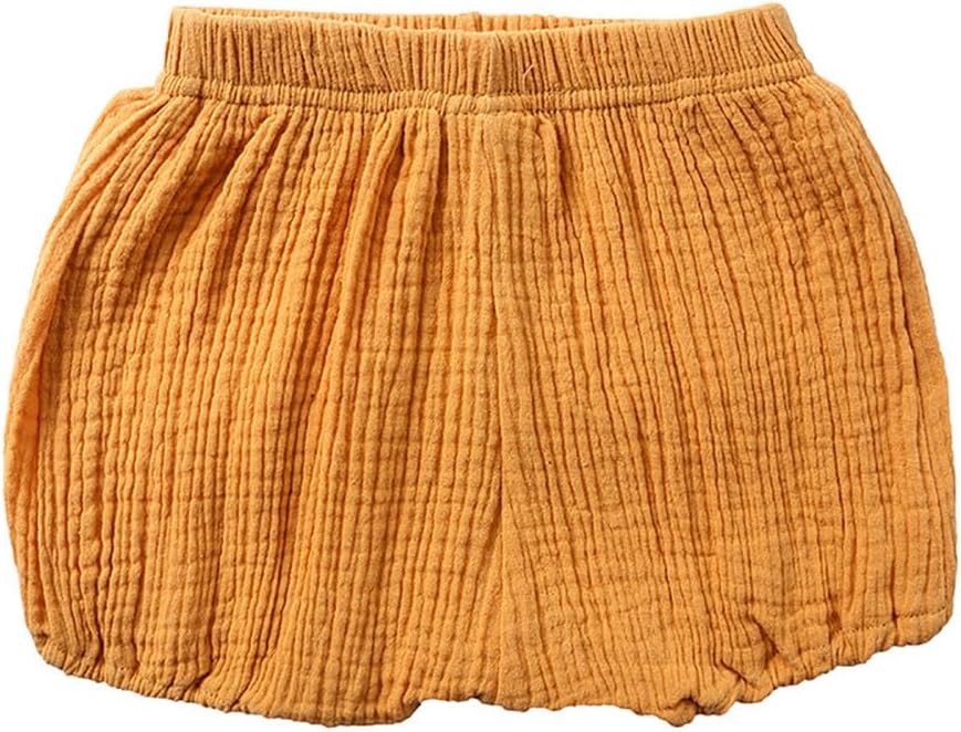 RUKOSU Baby Unisex Cotton Linen Shorts