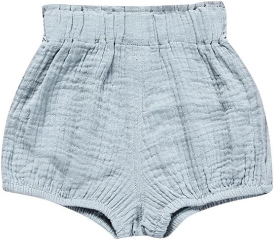 LOOLY Unisex Cotton Linen Blend Bloomers for Babies