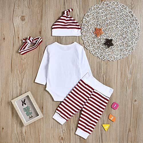 Charming Christmas Letter Print Romper for Babies Soft Cozy