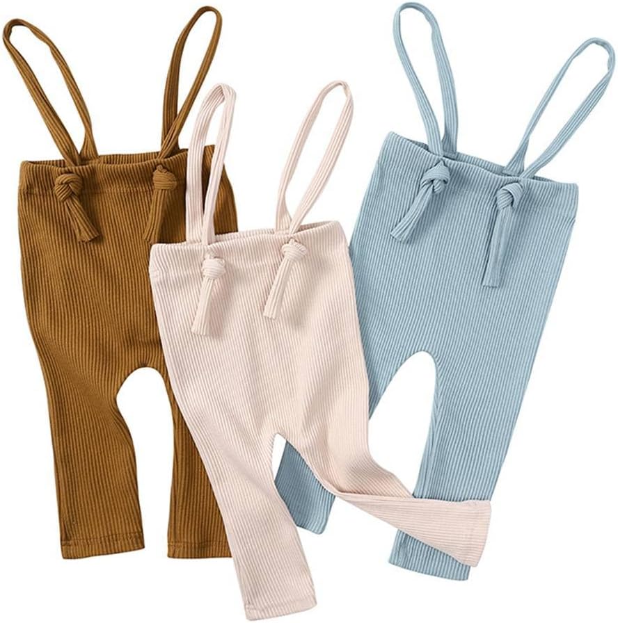 Adjustable Suspender Shorts for Toddler Boys Girls Comfortable Summer Pants