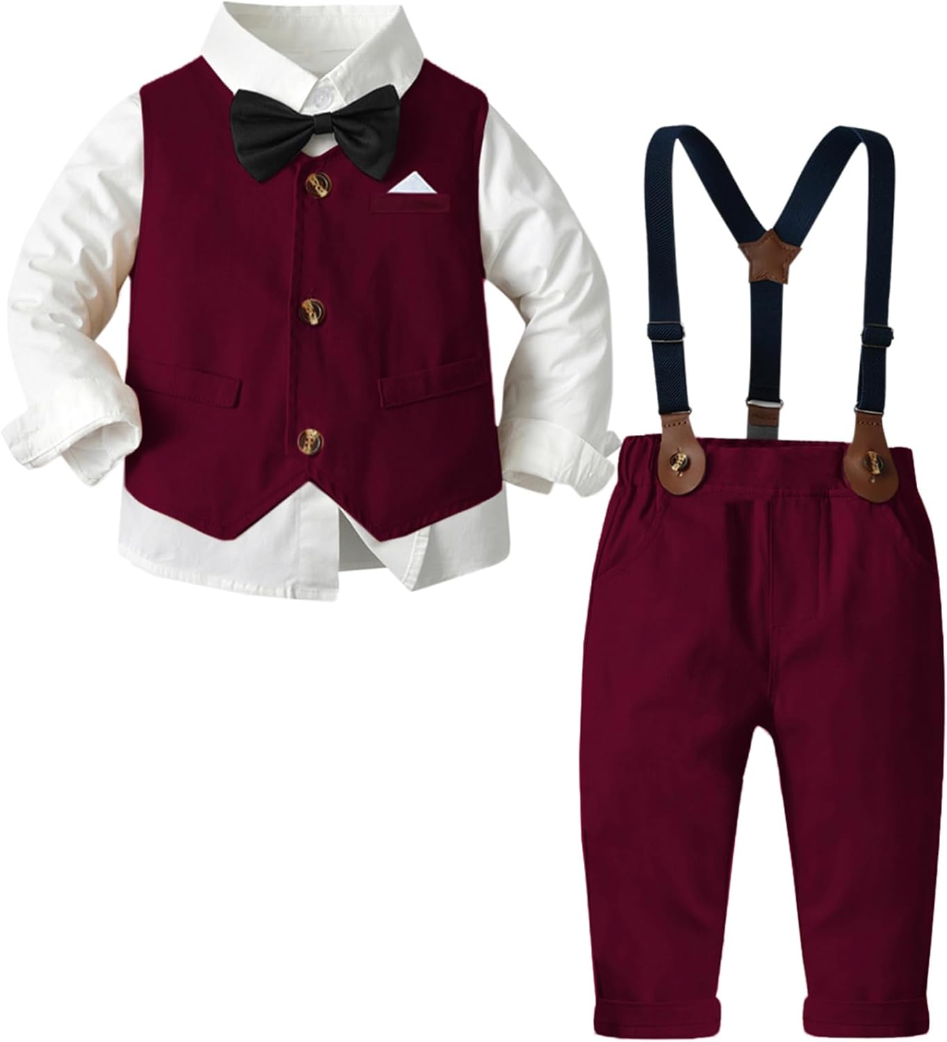 Sangtree Boys Formal Suits Sets Gentleman Outfits