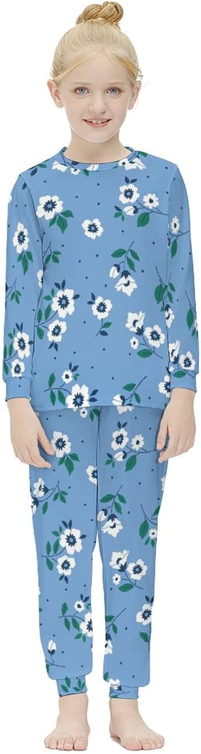 Soft Comfortable Watercolor Floral Pajama Set
