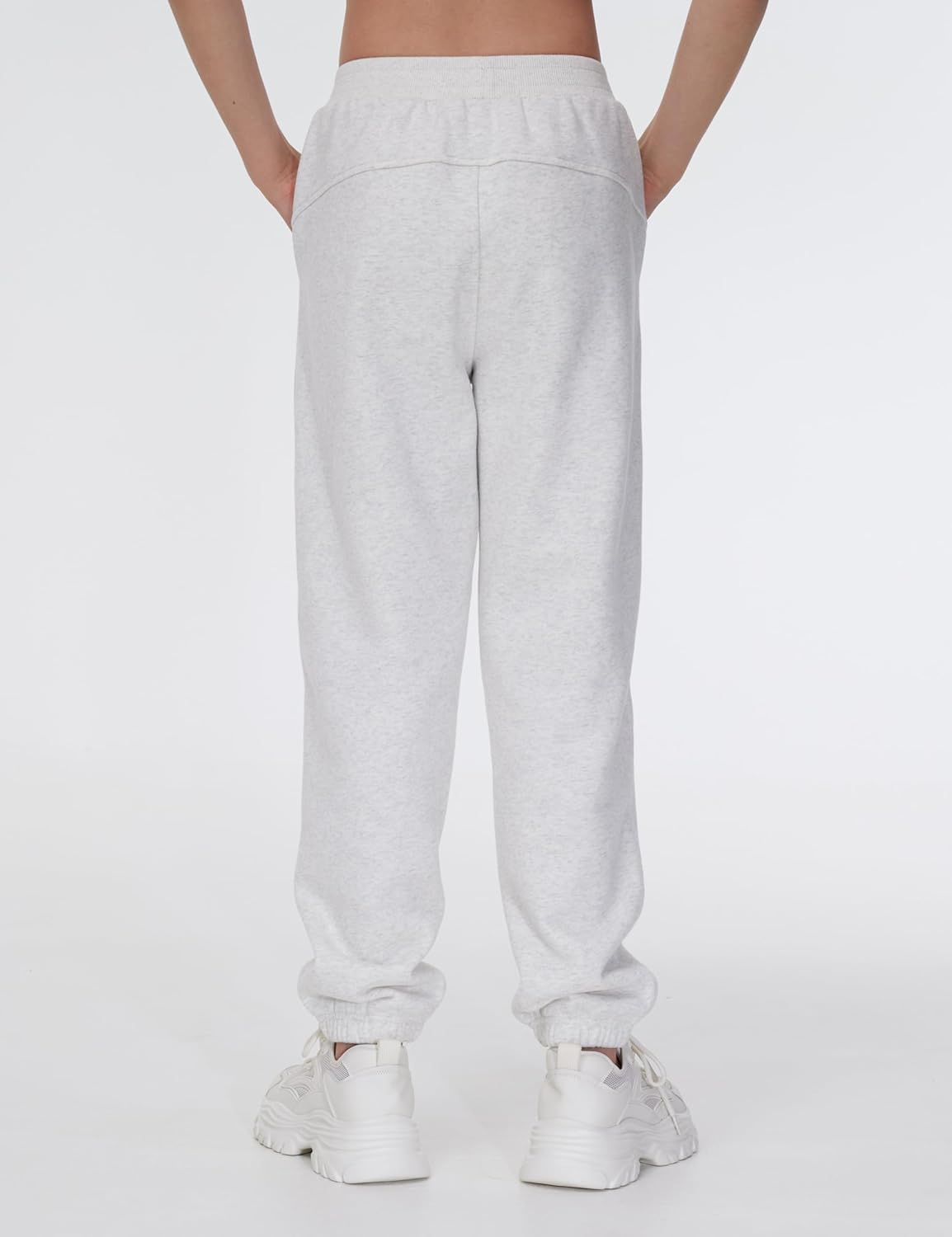 THE GYM PEOPLE - Girls Fleece Tapered Workout Sweatpants