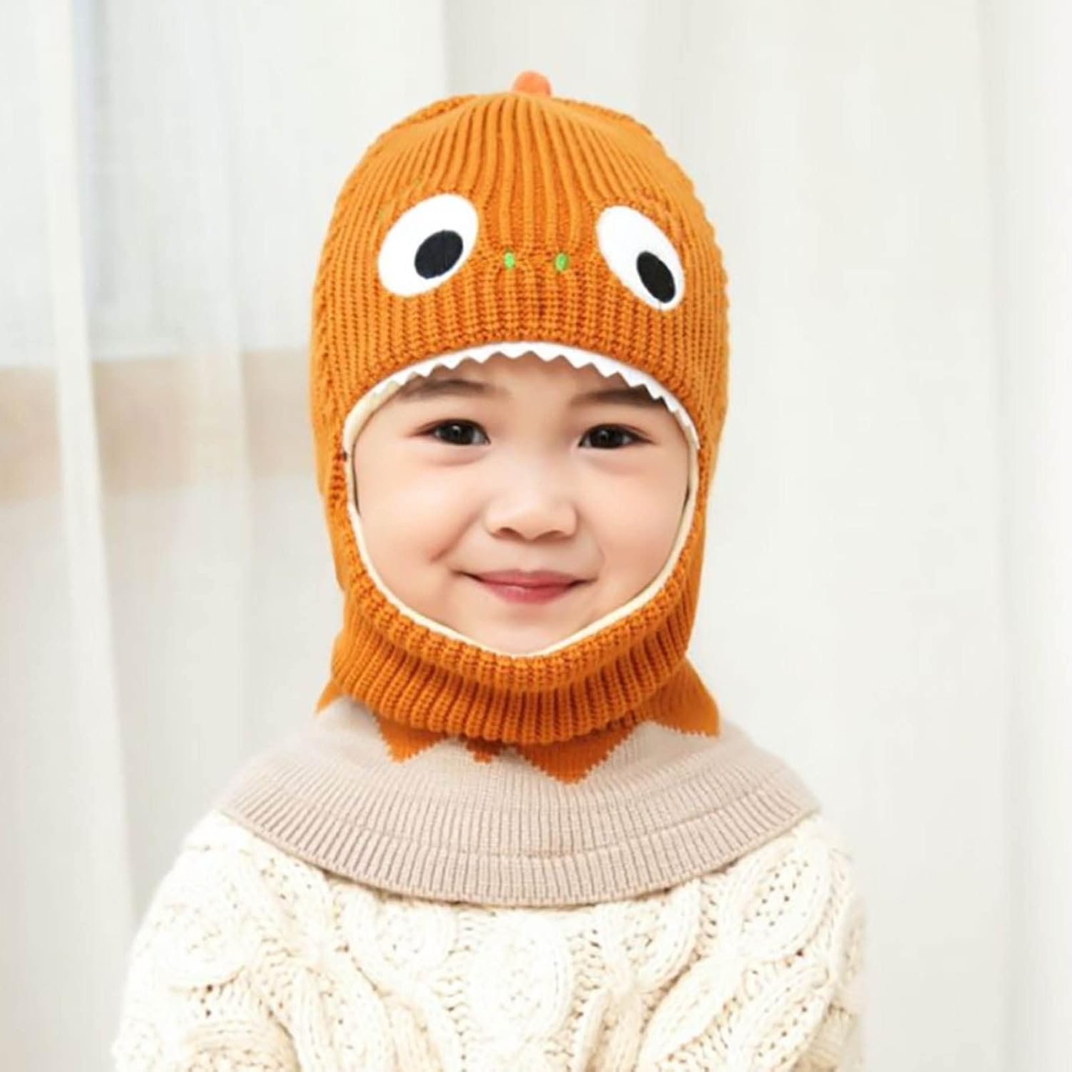 Dinosaur Baby Winter Hat Scarf Set