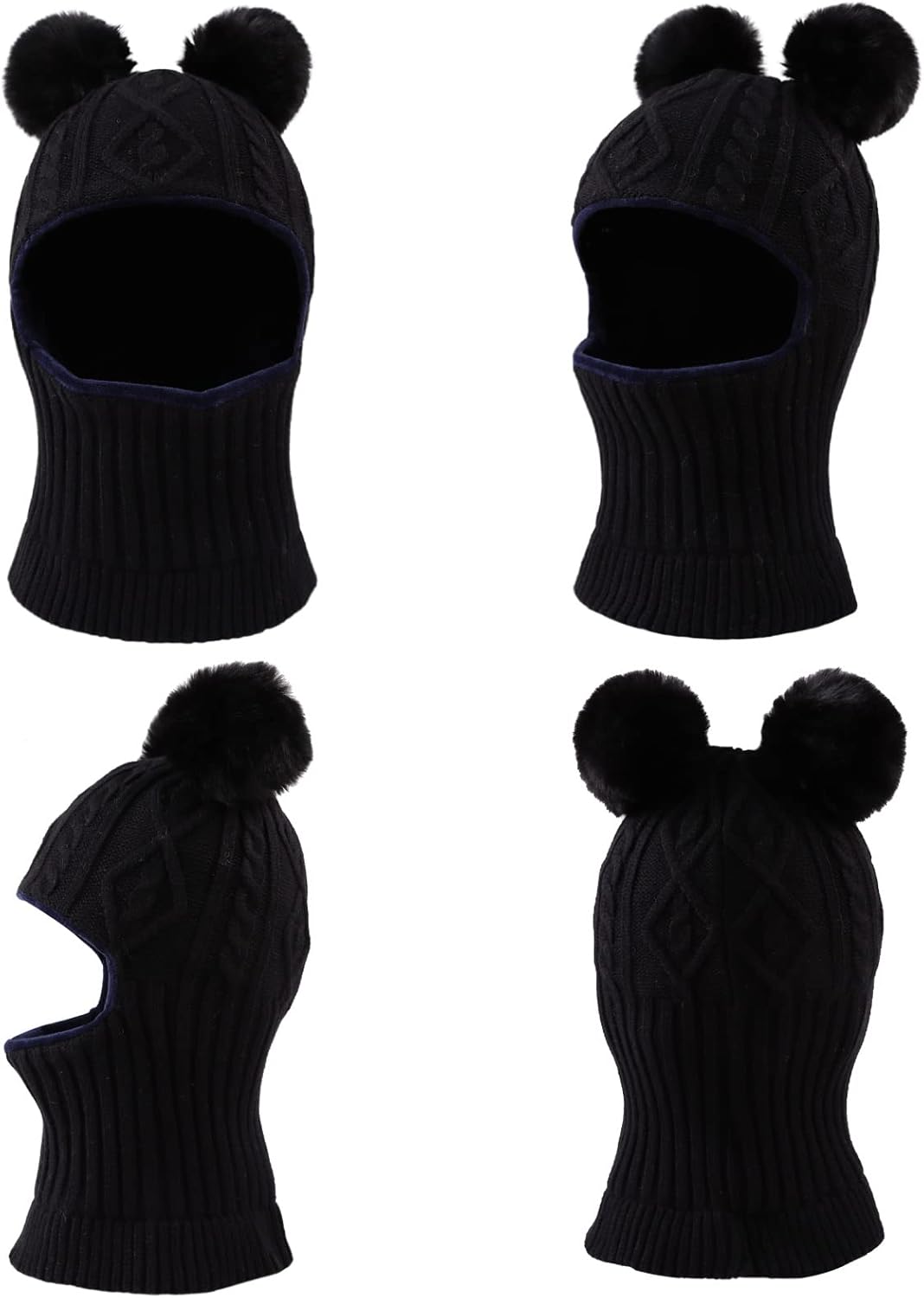 JANGANNSA Winter Baby Beanie with Pompom