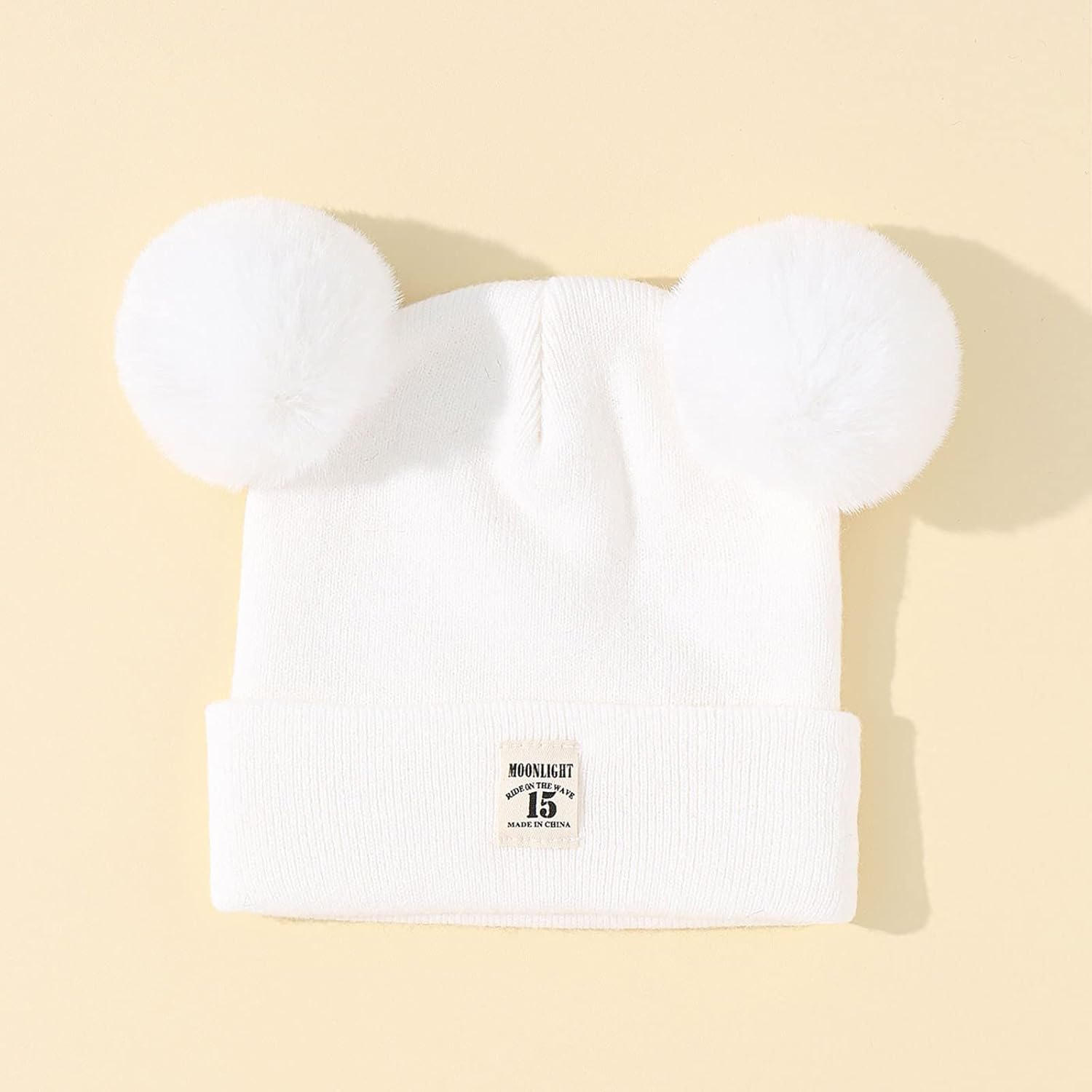 Toddler Winter Knitted Hat Scarf Set