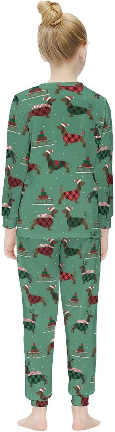 Meiko Girls Christmas Baseball Pup Set