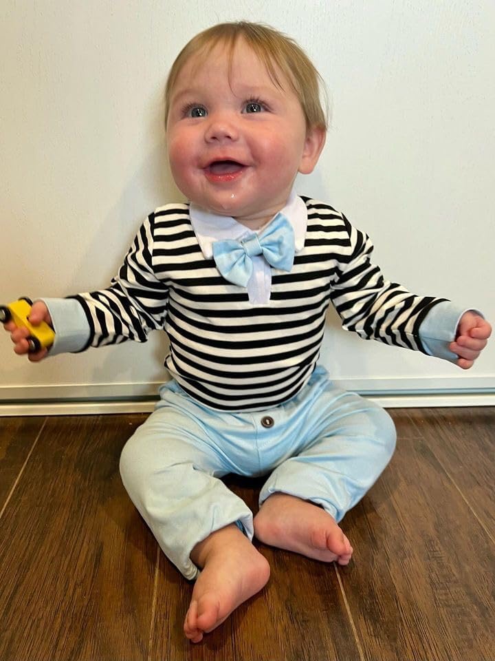 Newborn Baby Boy Outfit Set for 0-12 Months