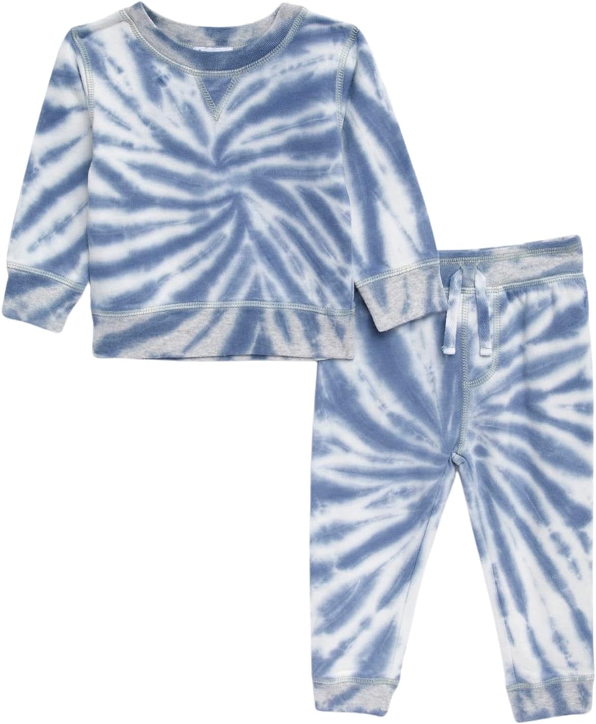Splendid Baby-Boys Transition Tie Dye Sweatshirt Set