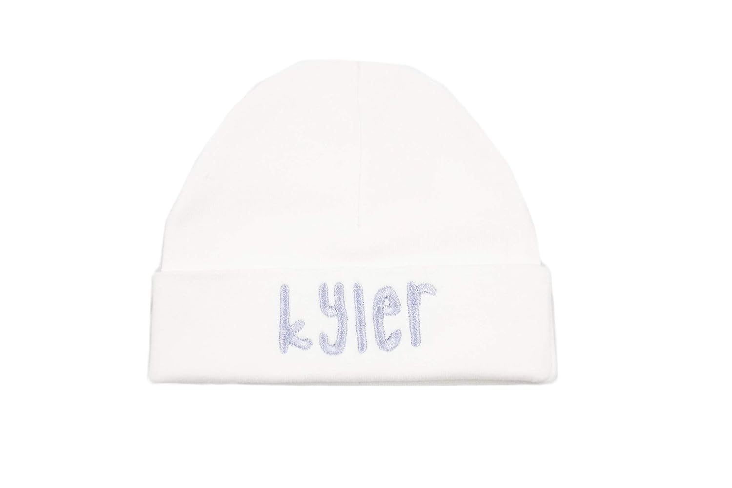 Personalized Baby Boy Beanie Hat Coming Home Design