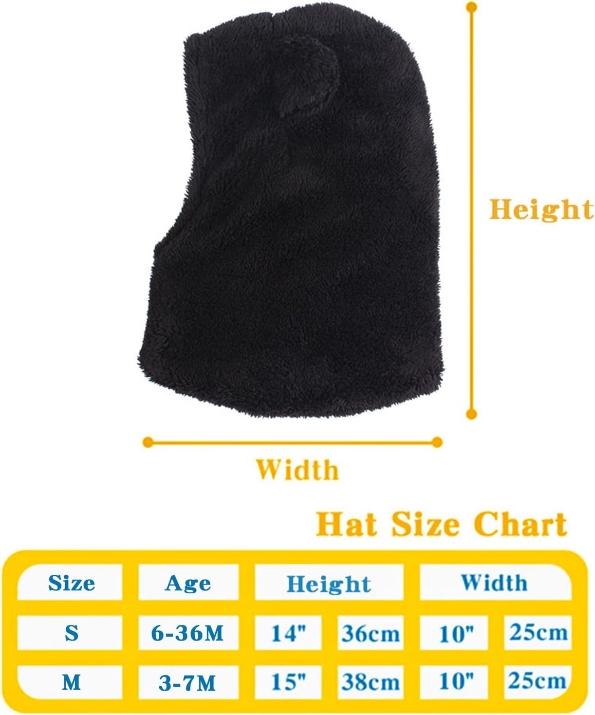 Winter Warm Baby Girls Hat 6M-7T _rf