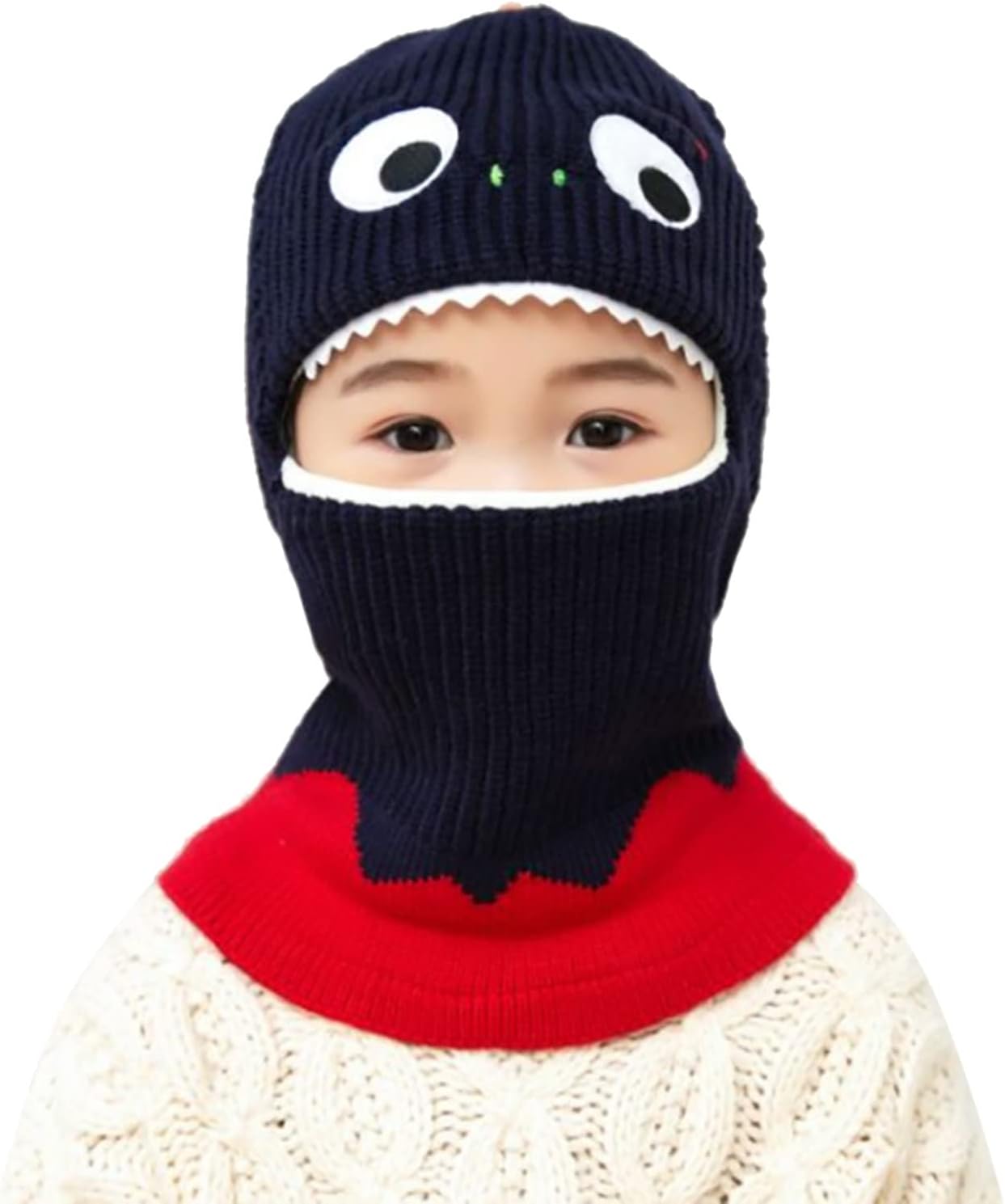 Baby Winter Sets Dinosaur Themed Hats Scarves for Toddlers