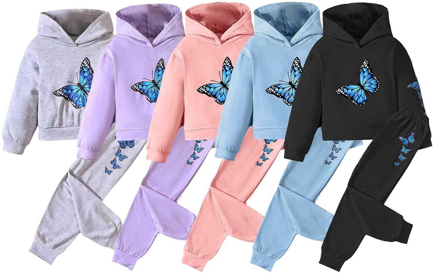 Cozy Jr Girl-Hoodie Set
