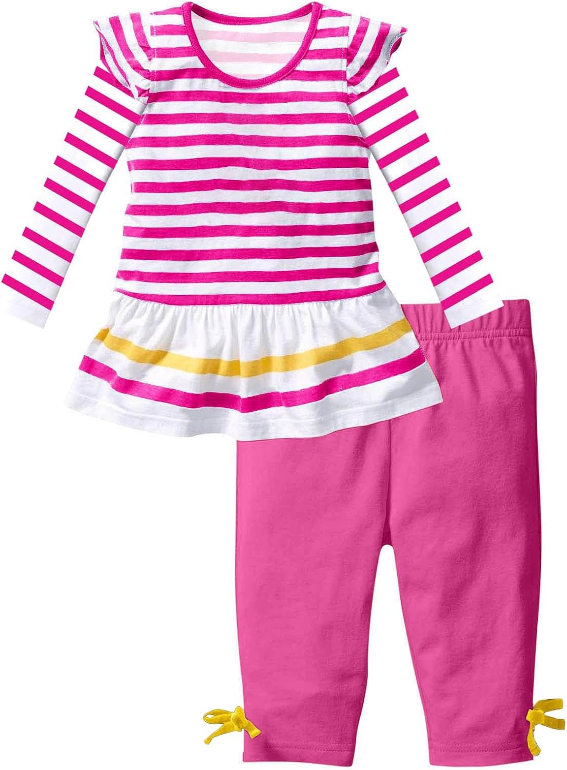 Matching Daisy Floral Sets for Girls Winter Fall