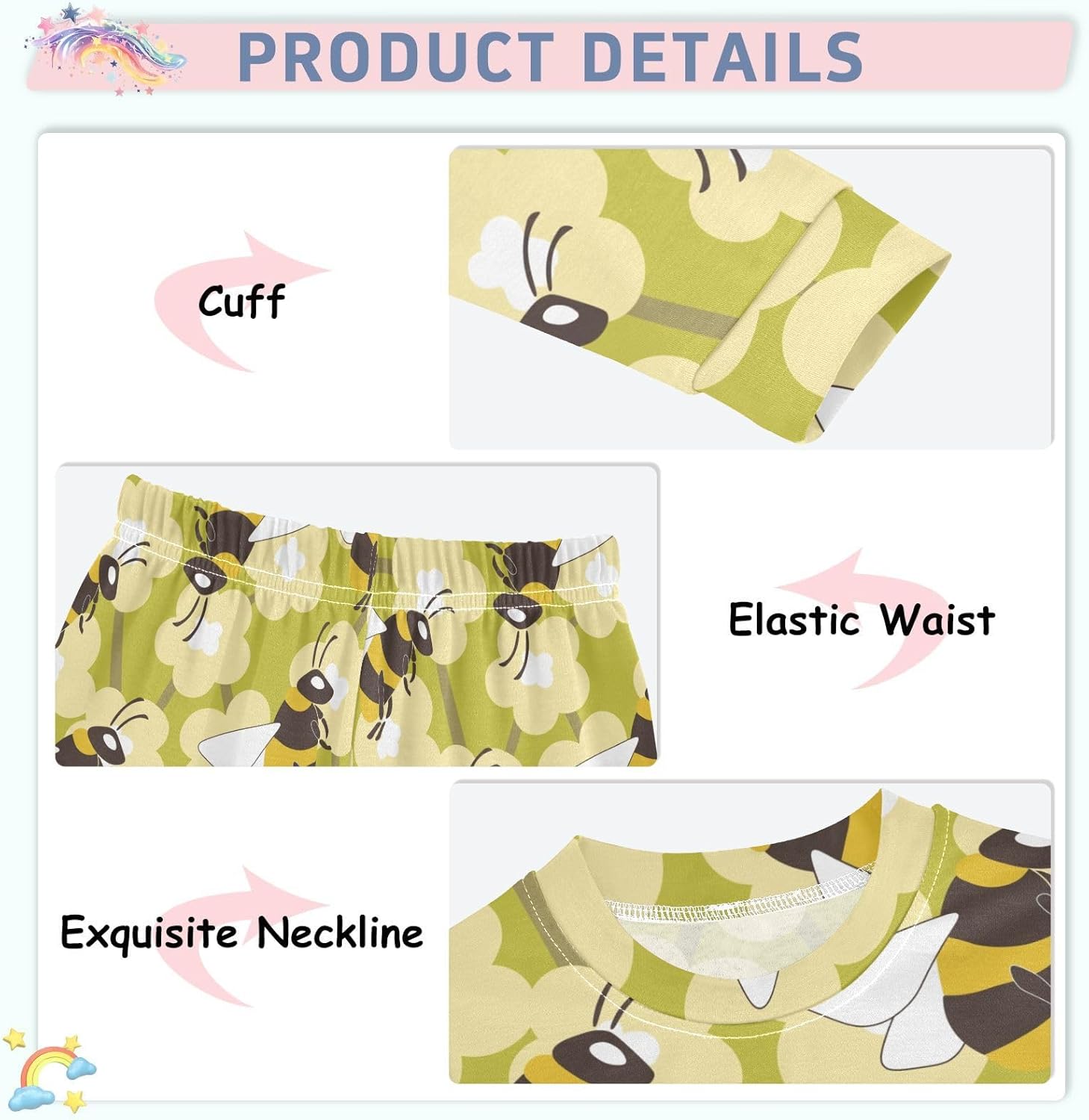 Cute Pajama Set for Sleep Play