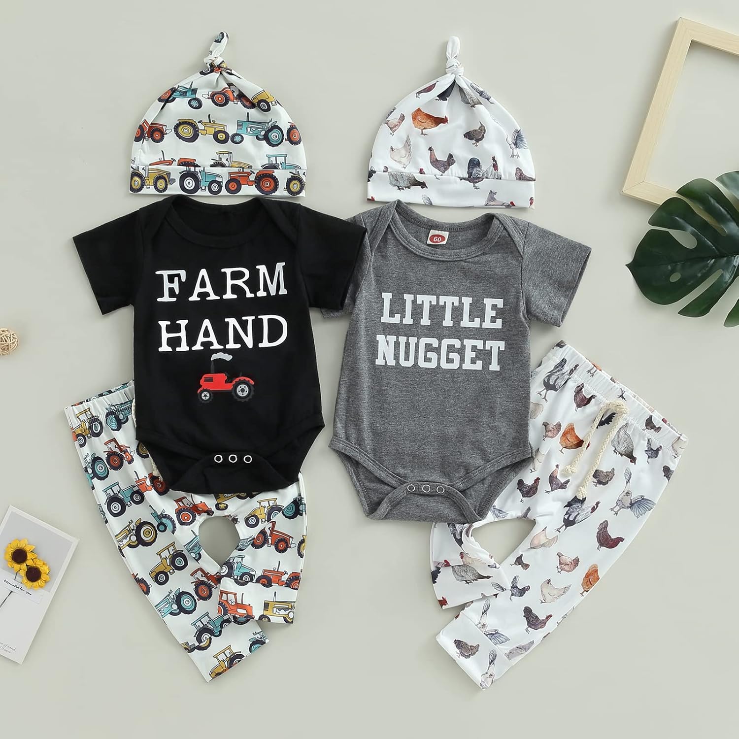 BULINGNA Summer Farm Fun Set for Little Ones