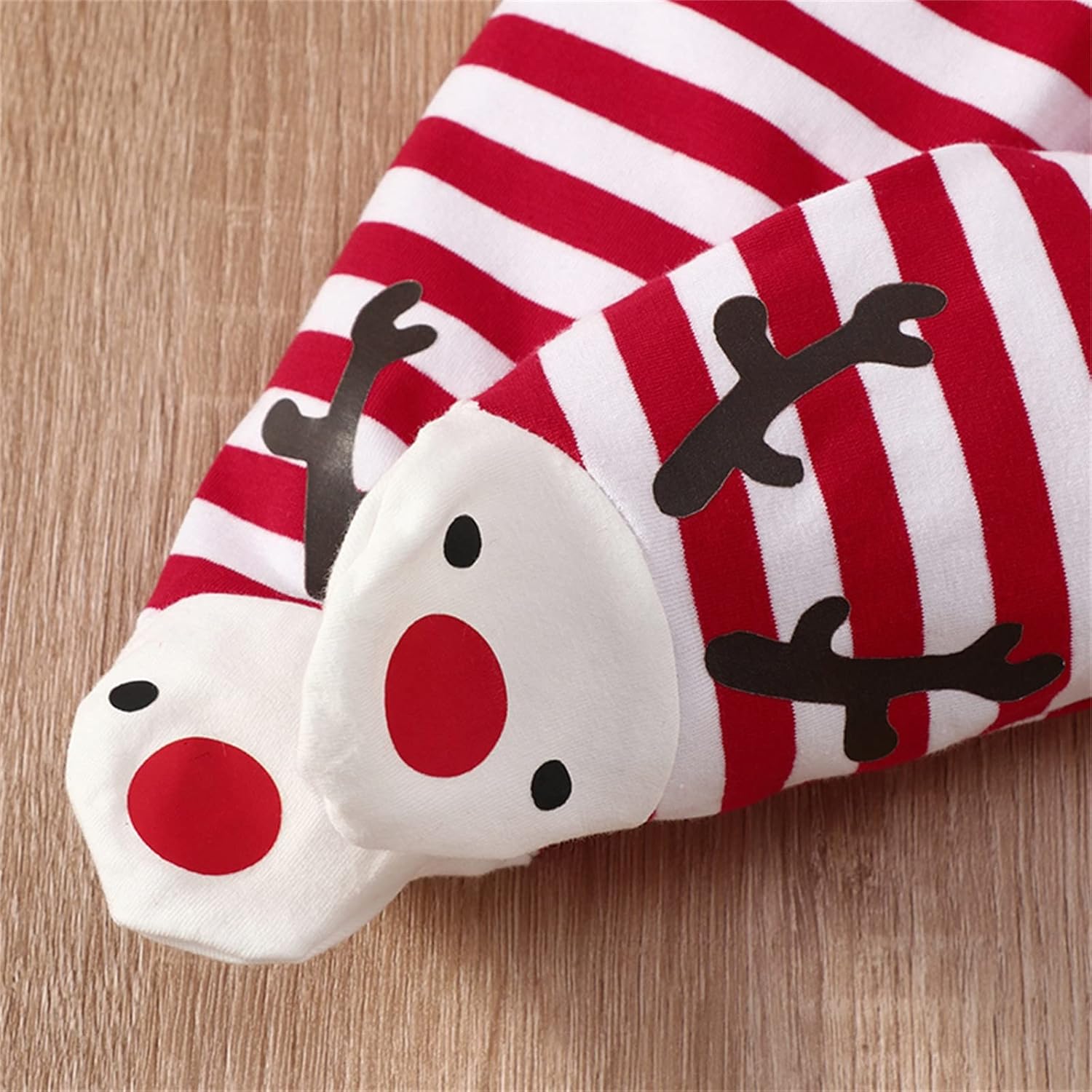 New HOLIDAY STRIPED Toddler Set with DEER EMBROIDERED