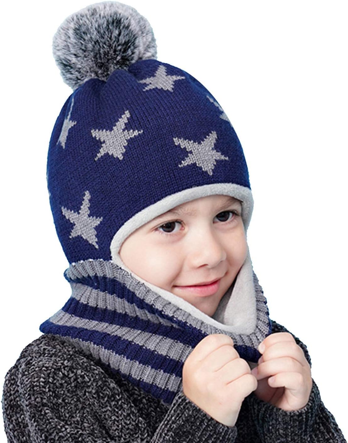 ZWA Winter Thermal Hats for Kids