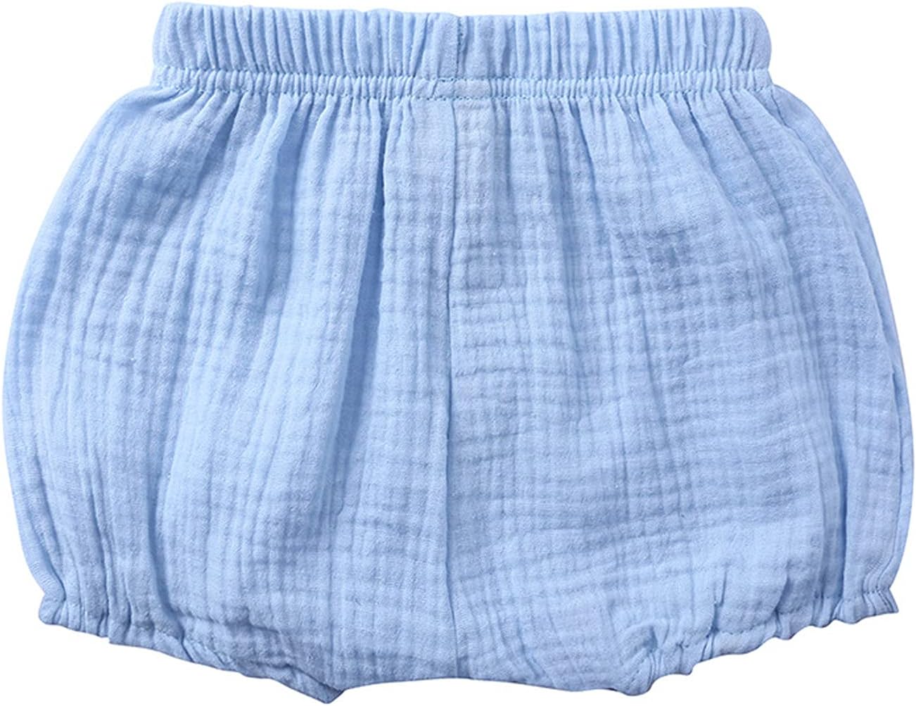 EISHOW Unisex Cotton Linen Stripe Shorts for Babies Summer Outfits