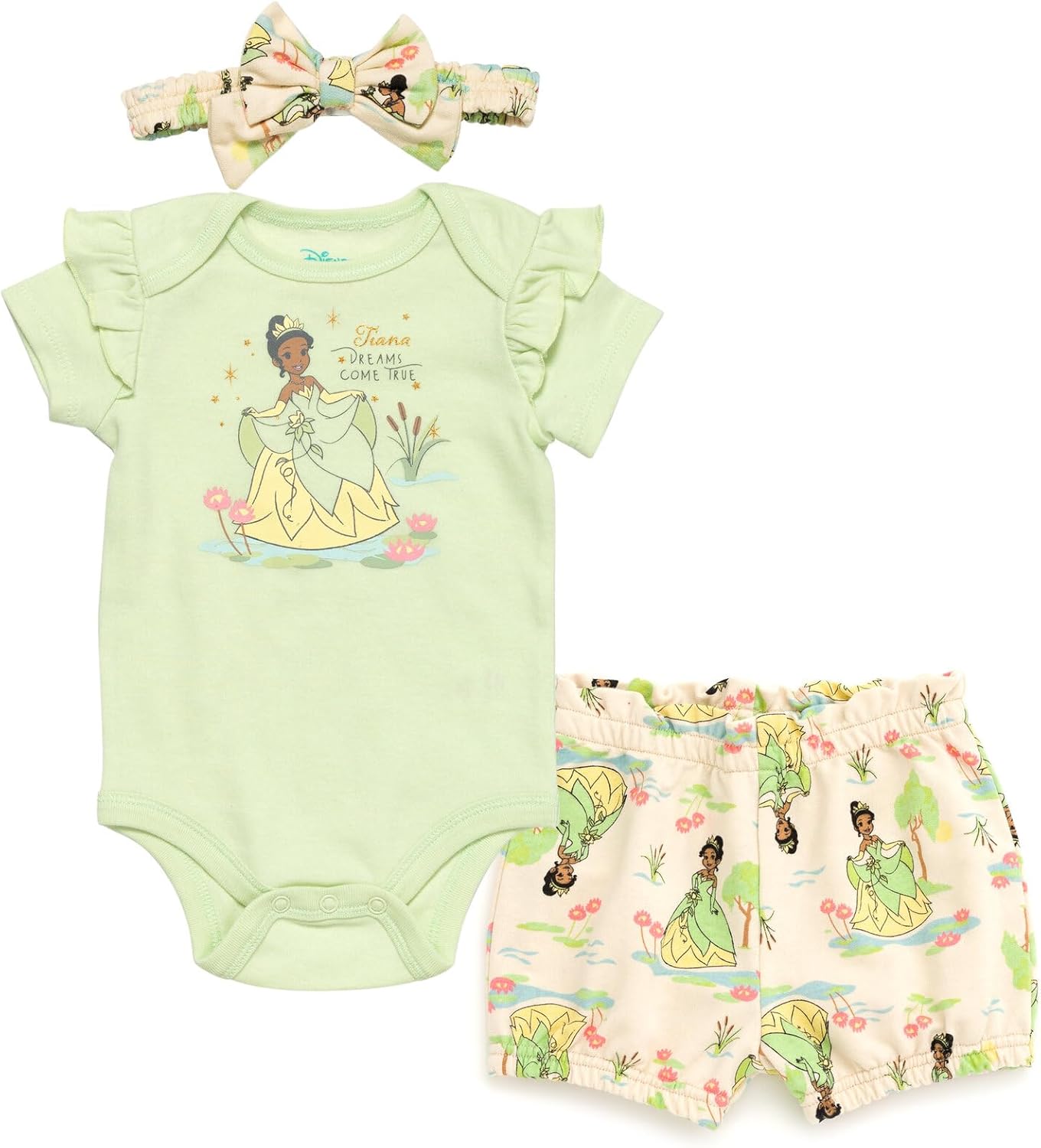 Disney Tiana Baby Girls Outfit Set